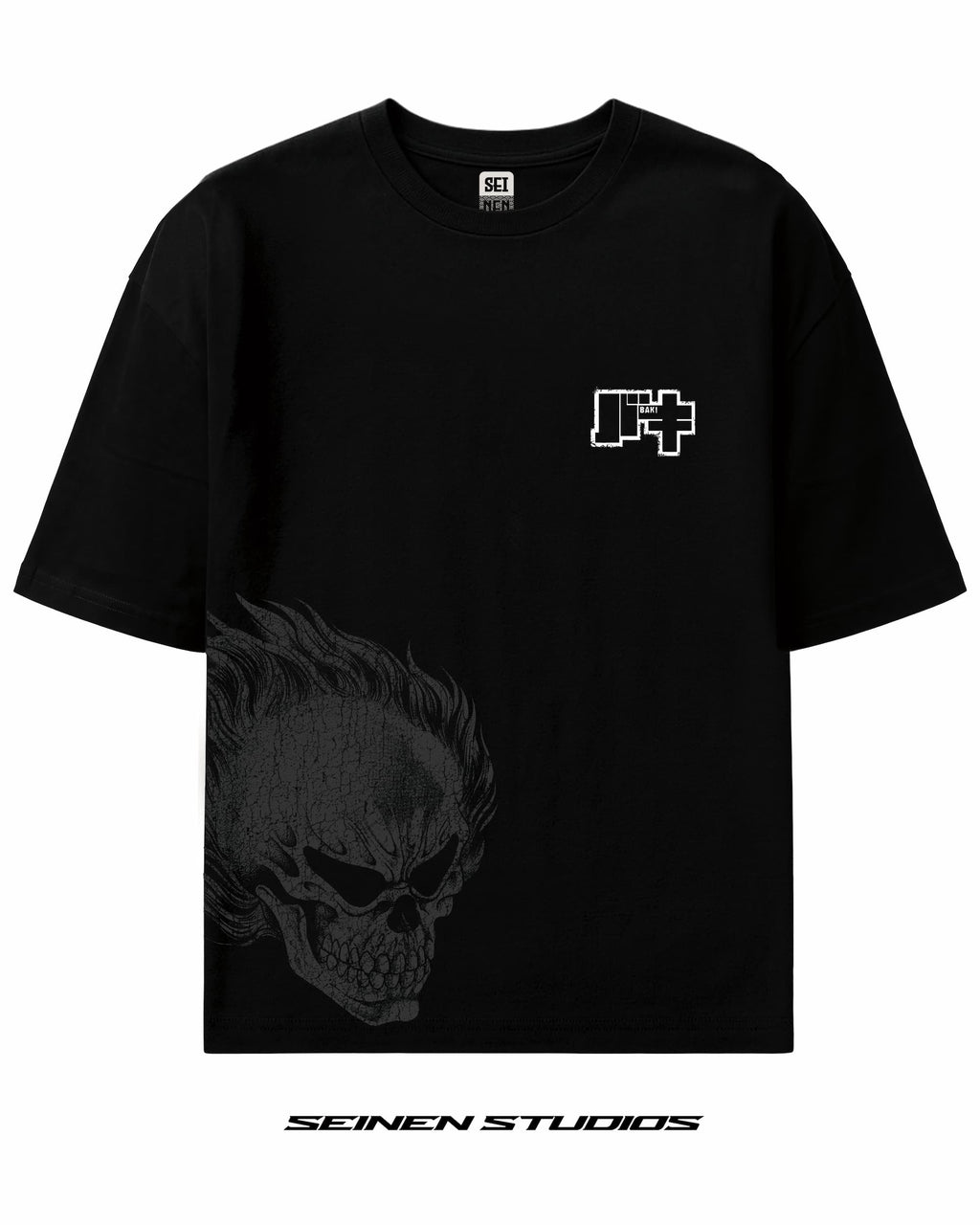 BAKI - Hanma skull