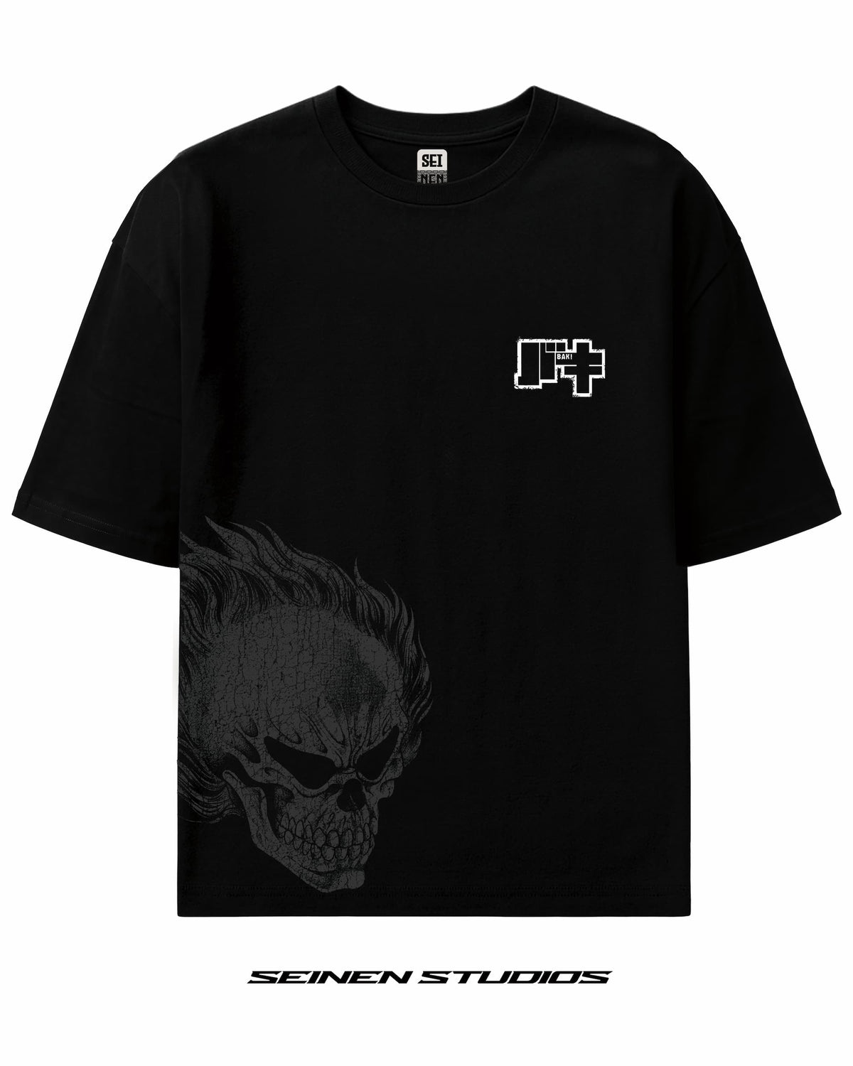 BAKI - Hanma skull