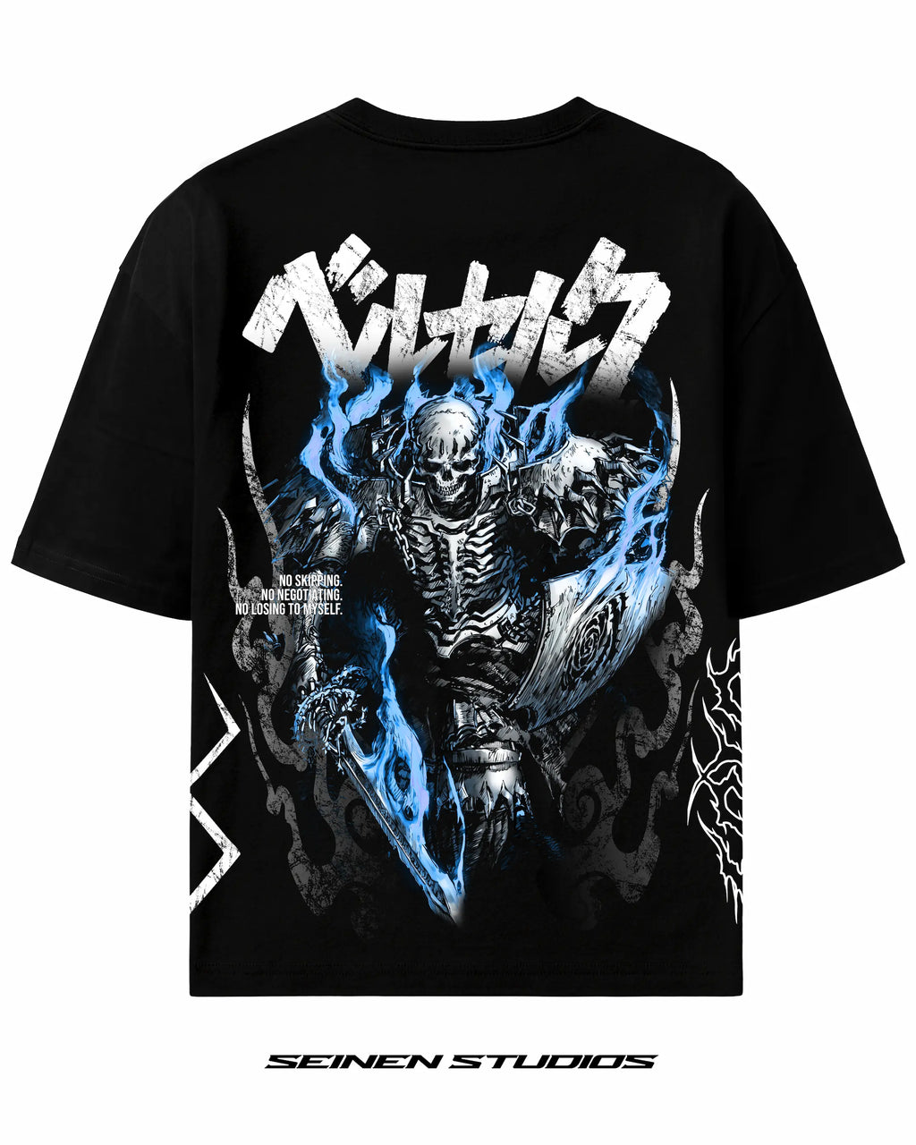 Berserk - Skull Knight Llamas azules