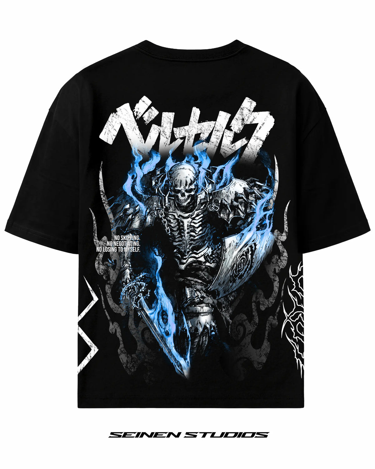 Berserk - Skull Knight Llamas azules