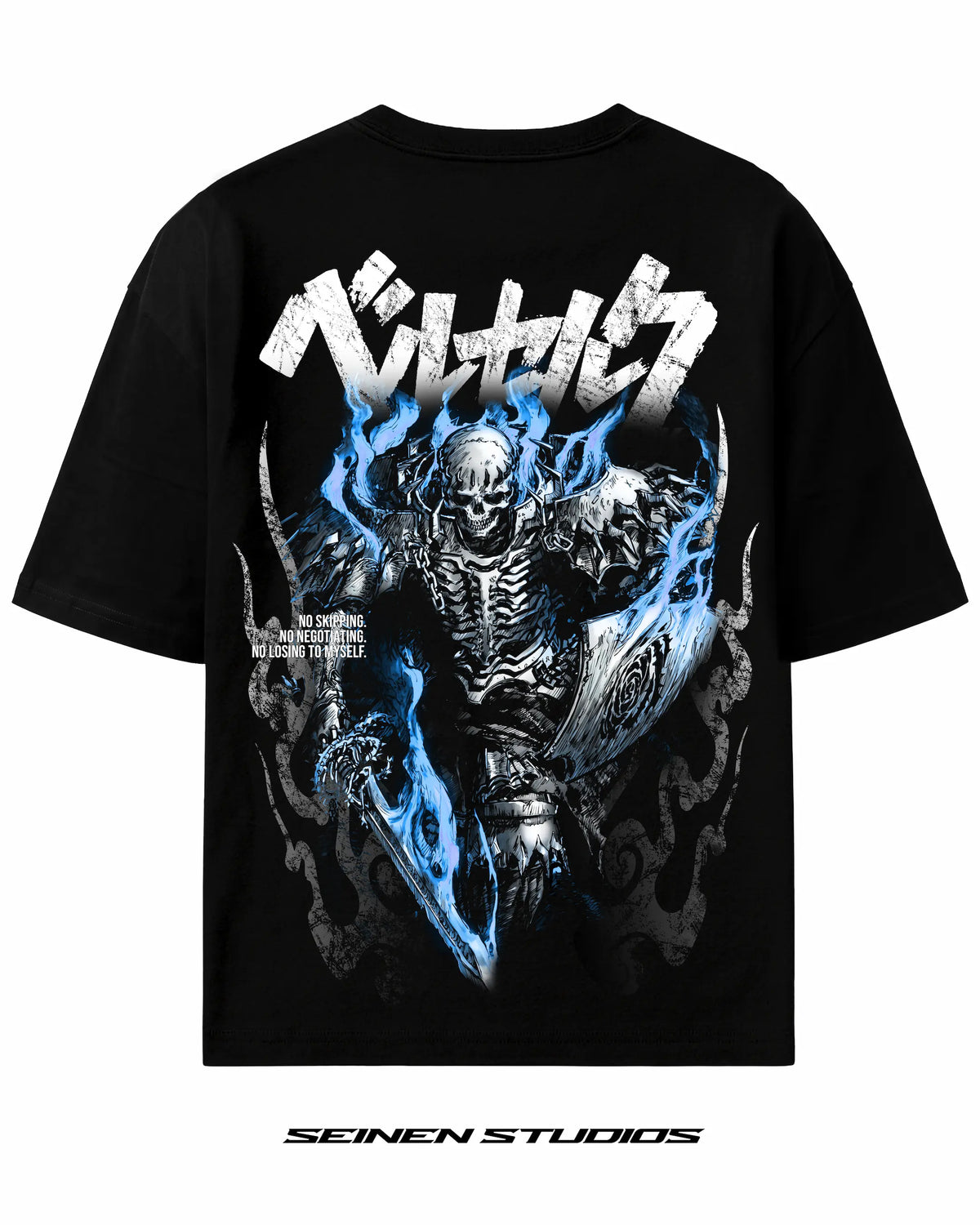 Berserk - Skull Knight Llamas azules